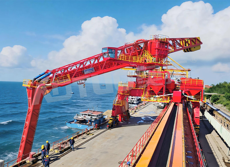 Type ATSL-B track-genus environmentally- amica clinker spiralem Navis Unloader