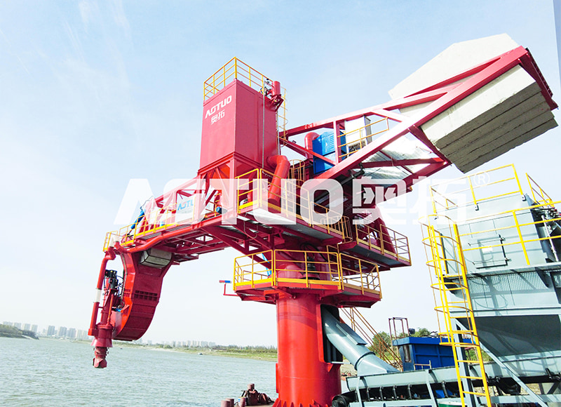 ATSL-fixa-genus environmentally- amica clinker unloading craneScrew Navis Unloader